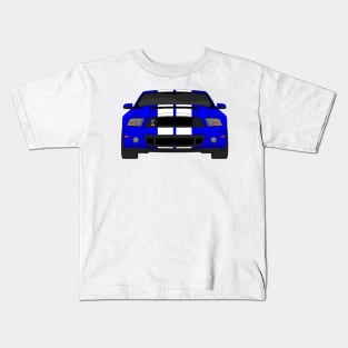 MUSTANG SHELBY GT500 DARK-BLUE Kids T-Shirt